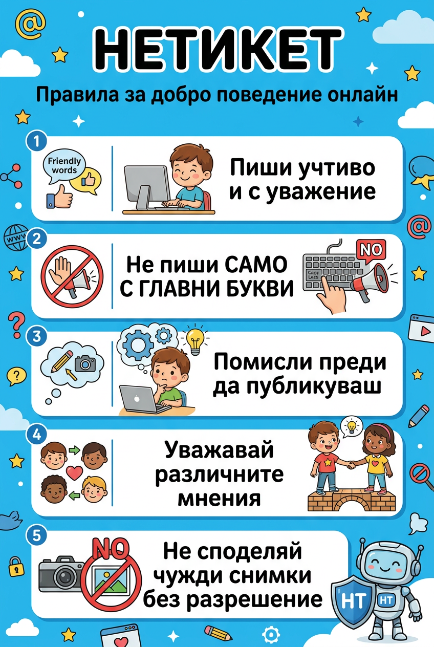 Инфографика: Нетикет